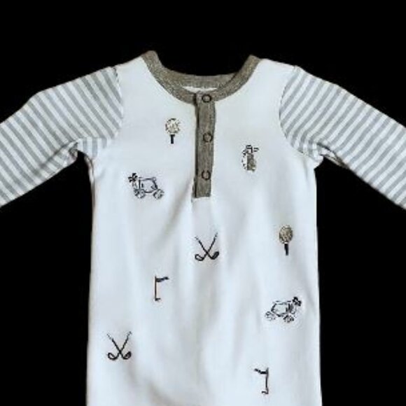 Mud Pie Golf Romper Size 0-3M - Picture 3 of 5
